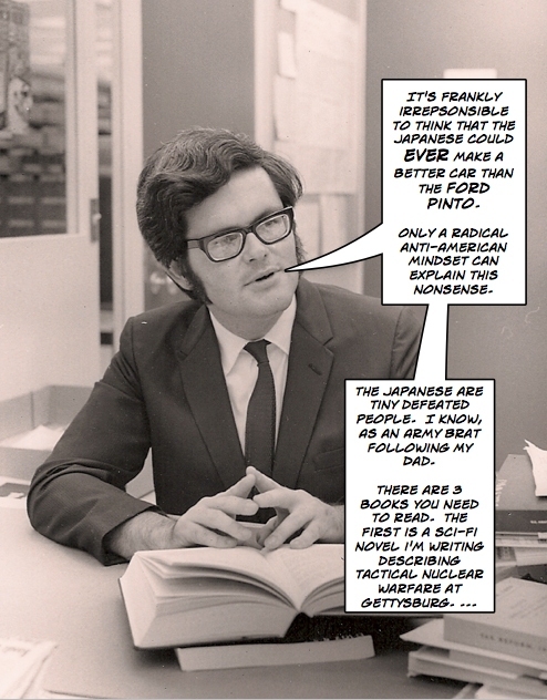 Newt Gingrich, Newton Leroy Gingrich, Newt in the 1970s, Ford Pinto
